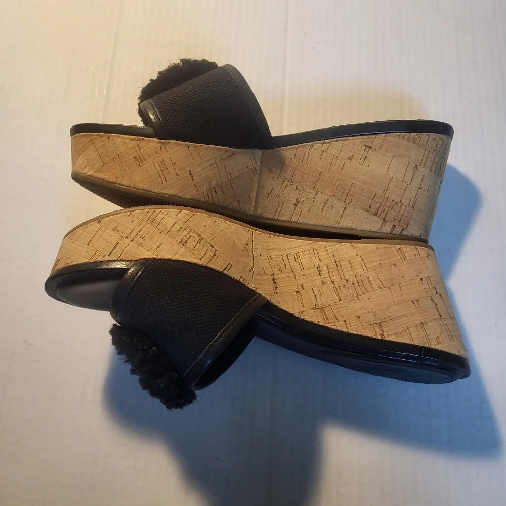 Vintage Coach Wedge‎ Heels Y2K, Floral Design, Women's Size 8.5 - Picture 5 of 12